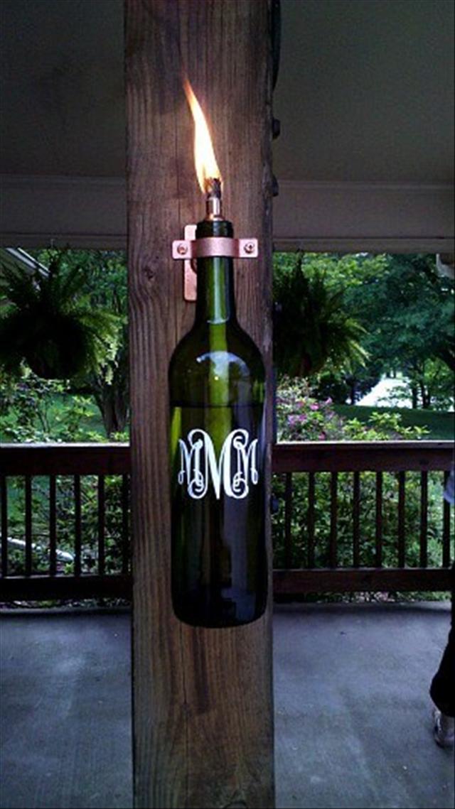 Use of Old Wine Bottles