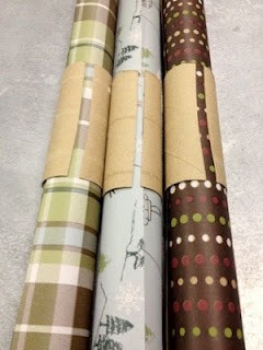 Reuse Toilet Paper Rolls To Hold Your Wrapping Paper