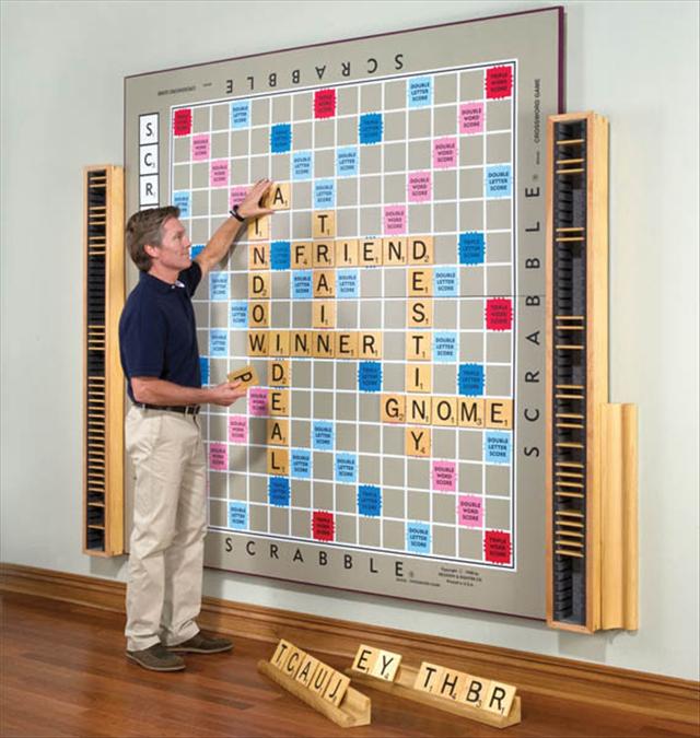 Life Sized Magnetic Scrabble Board