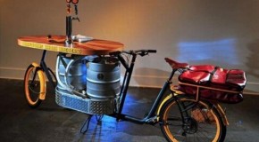 Bicycle Turned Into Beer Dispenser