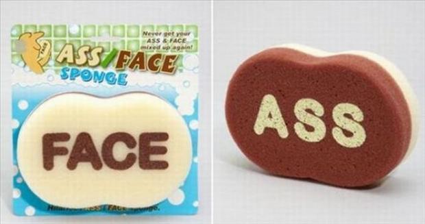 Ass & Face Bath Sponge