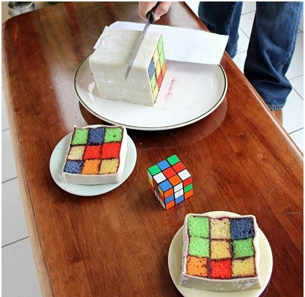 Cube Cake